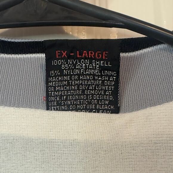 Vintage Aristo Jac by Hilton Satin Bomber Jacket 31 Model A Ford Silver Size XL - Picture 4 of 9